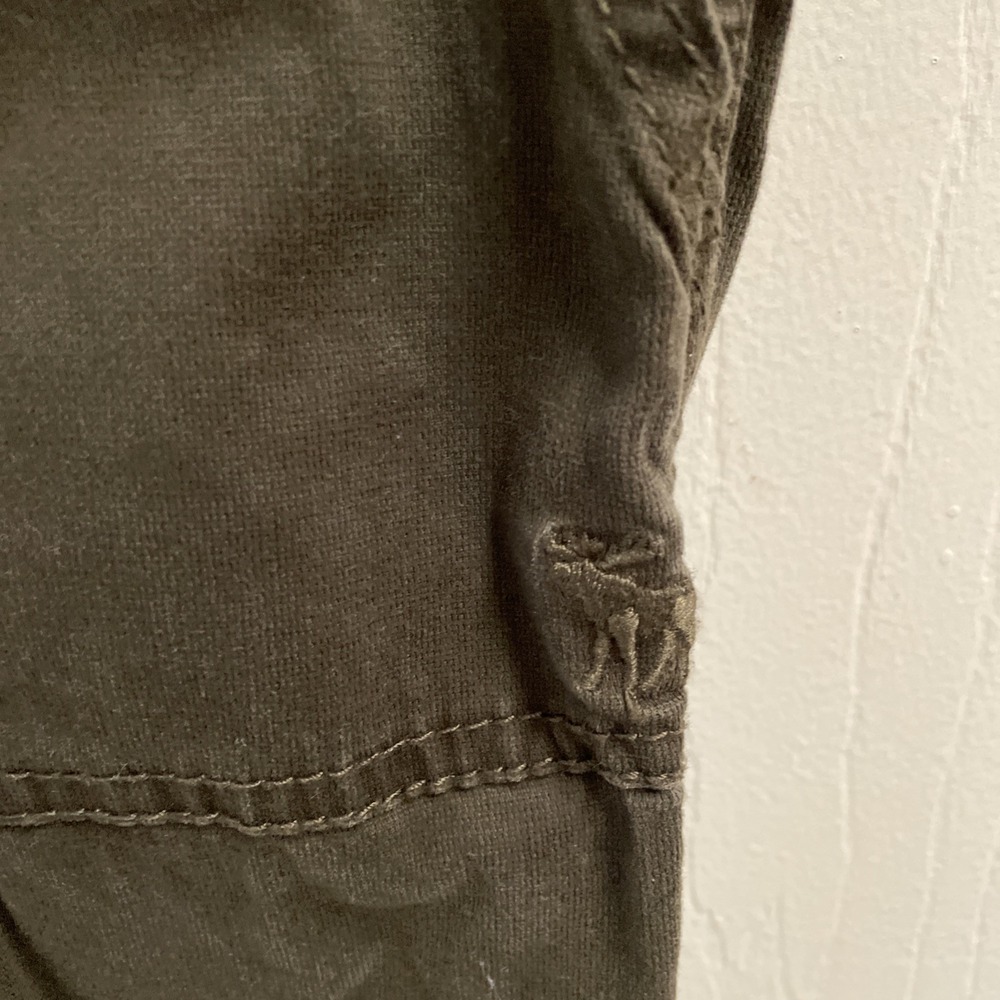 Y2K Abercrombie And Fitch Courdorouy Cargo Tactical Pant Zipper Ankle Distress 8 - Picture 5 of 14